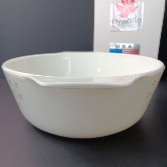 Vintage 80s Pyrex Laura Ashley Tulips Casserole Dish Made In England 9” - Picture 8 of 16